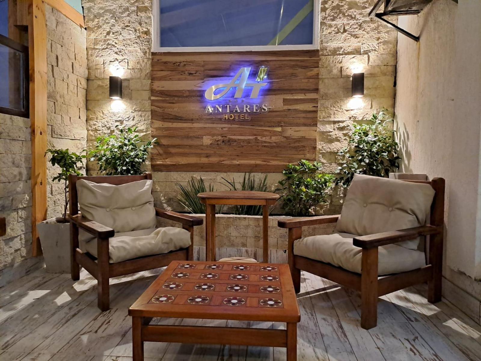 Hotel Antares Las Grutas Buitenkant foto